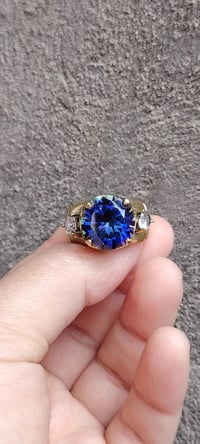 خاتم • نحاس اصلي • موزنايت اصلي