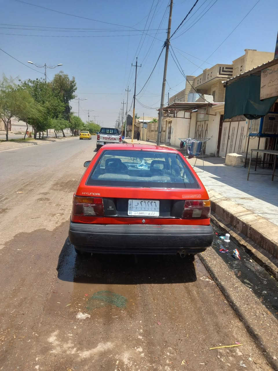 هونداي موديل 94
سنويه لل29
گير مكينه شرط 
وايرمنيه كلها شغاله 
تايرات جديد.. كابون بيها ورقي 
شرط التحويل 
السعر 19 بيها مجال قليل 
غير موجود عالفيس ***********
