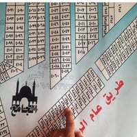 من رخصه الادمن قطعه أرض للبيع في ابي غريب من المدخل الخدمي مال سريع مث...
