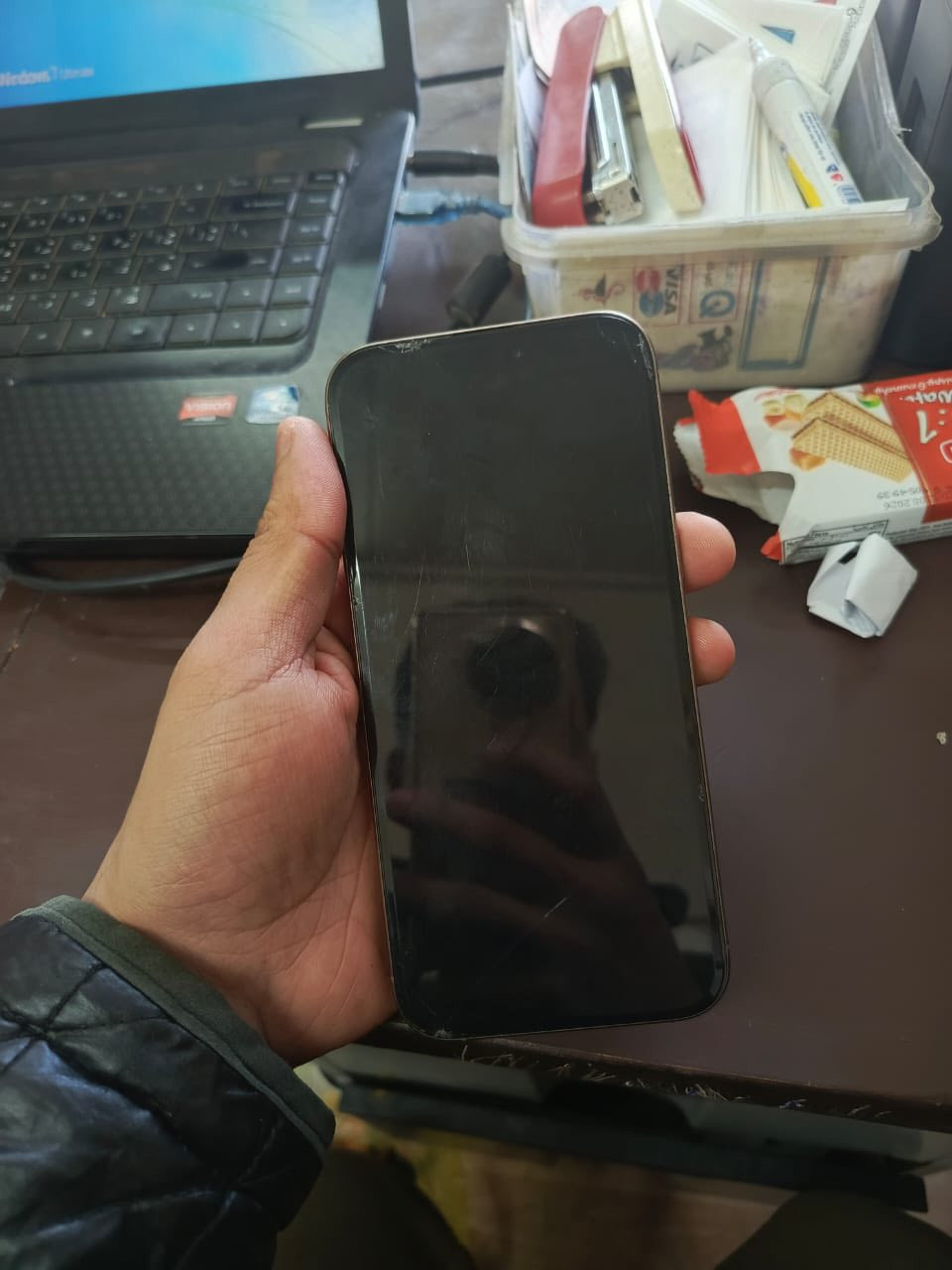 16 برو ماكس بطاريه 100جديدد ذكره 256 خطين 

***********
مكاني بغداد الطوبجي
