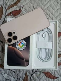للبيع ايفون 16 برو ماكس بطاريه 98 ذاكره 256 كامل مع اغراضه 07512347987