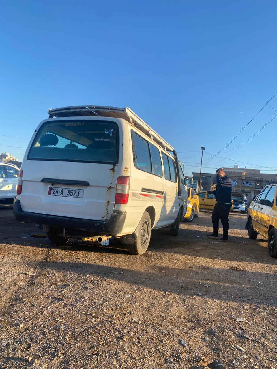 للبيع سيارة تويوتا باص
• الموديل: 2006
• عدد الركاب: 14 راكب
• الحالة: جيدة
• السعر: 85 (قابل للتفاوض البسيط)
• رقم الموبايل:***********
