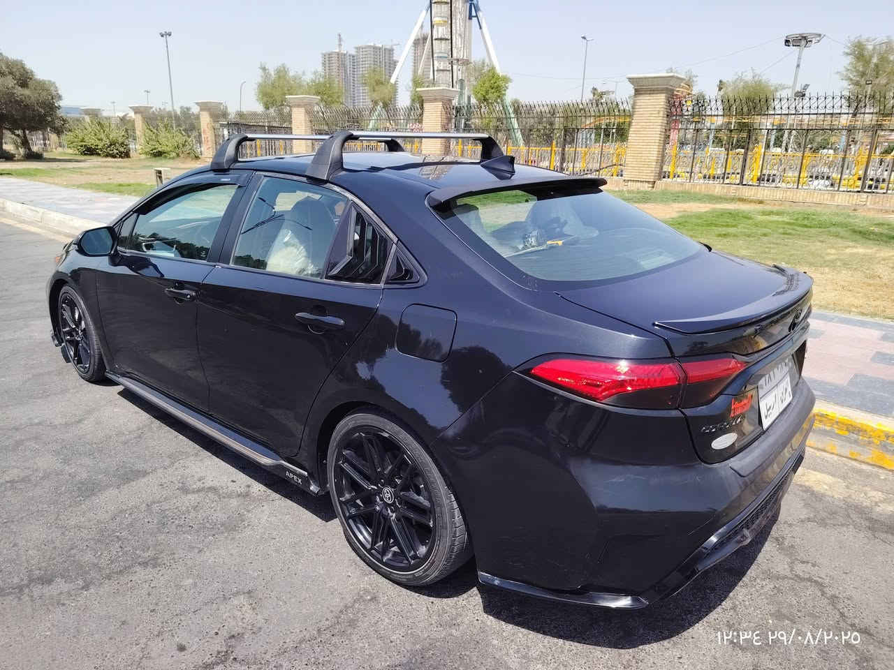 السلام عليكم
كورلا Apex رياضي
موديل ٢٠٢١
رقم اربيل دولي
حادث جاملغ خلفي صور الحادث موجودة
جميع الايرباكات سليمة
بجم كبس
ماشية ١٠٠ الف كيلومتر
سيارة على وضع الشركة
كير محرك كهربائيات برغي مامفتوح
دعاميات Apex البلادية
١٥٣$
***********
