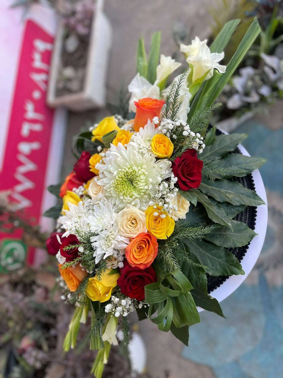 الورد لغة يتداولها جميع البشر لا تحتاج لمترجم
ماكو لحظة حلوة تستاهل تمر بدون ورد 🌷
خلي مناسبتك تبقى ذكرى 💌
نجهزلك البوكيه حسب ذوقك — ورد طبيعي، تغليف فخم، 

10 وردات مع الترتيب والتزيين 30 الف مع ورده هديه ❤️
20 ورده مع الترتيب والتزيين 55 الف مع ورده هديه ❤️

لا تنتظر المناسبة… اصنعها بنفسك 🎁
📍بغداد – اعضمية - سبع ابكار
الشارع العام - مقابل مطعم مندي البلام
للطلب مراسلتنا  أو واتساب
على الرقم ***********
#ورد #وردطبيعي #بوكس_هدايا #مناسباتكم #وردطبيعي #اعياد_ميلاد #هدايا #زهور #جوري #الشعب_الصيني_ماله_حل #اكسبلور #fyp
