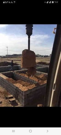 حفر بلوعة • برينة صحيات • بلوك ابو عشرة