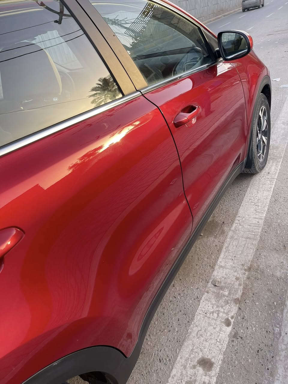 سلام عليكم
سبورتج موديل 2021 ماشية ٩٦ميل رقم بابل
حادثهه دعامية وبيهه بارد بسيط بالجنطة 
 السعر١٦٨ وبيهه مجال
المكان حلة للتواصل /***********
