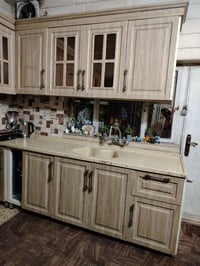 كاونتر ٧م • كنب تركي ٧مقاعد • داخل المنيوم