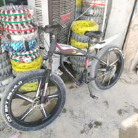 دراجة رياضية • إطارات عريضة • بحالة جيدة