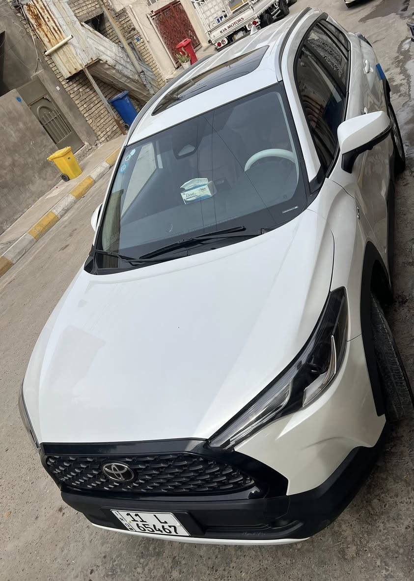 سلام عليكم كورله كروس موديل2025 كفاله عامه ما عدا طخه باب السايق وطخه ثانيه باب وره الصدر بدون دواخل بدون ايرباكات يتعدل ع بارد 
والباقي كفاله رقم بغداد تحويل مباشر 
4 سلندر محرك 2000
فول مواصفات 
ماشيه 28 ألف 
كشن كهربائي 
تحكمات استيرن جهتين 
تحديد مسار 
اشاير مري 
كشنات جلد 
تبريد قطعتين 
مثبت سرعه
سايد بريك دكمه 
بيها 3 وضعيات قياده  
رادار
5 كامرات 
كشنات جلد
دخول ذكي 
بنيراما
سعر 26 مليون وبيها مجال 
للاستفسار ***********
