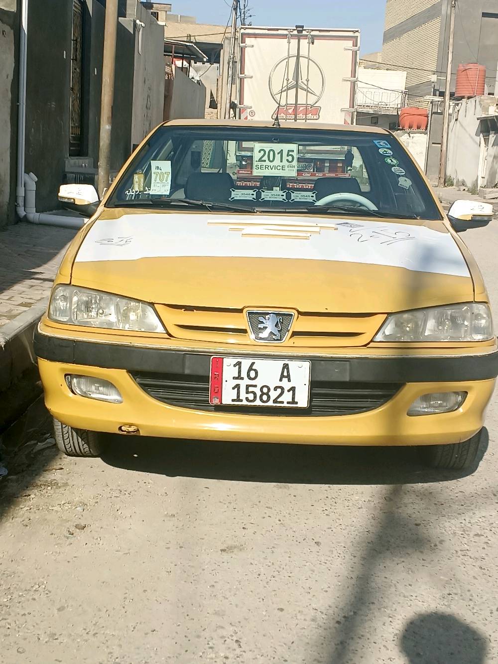 
هل هناك أي صيانة أو إصلاحات حديثة؟: 
بارص مديل 15تبريد ثلج تخم تاير حداديه جديده مصفره هيئه وغرامات تحويل ثاني يوم رقم قادسيه دولي بسمي دوشمه جديده غرفته حلوة 
ما هو السعر المطلوب للسيارة؟: 
47وبيه مجال
أين يقع مكان السيارة للمشاهدة؟: 
سماوه
هل هناك إمكانية للتفاوض على السعر؟: 
نعم