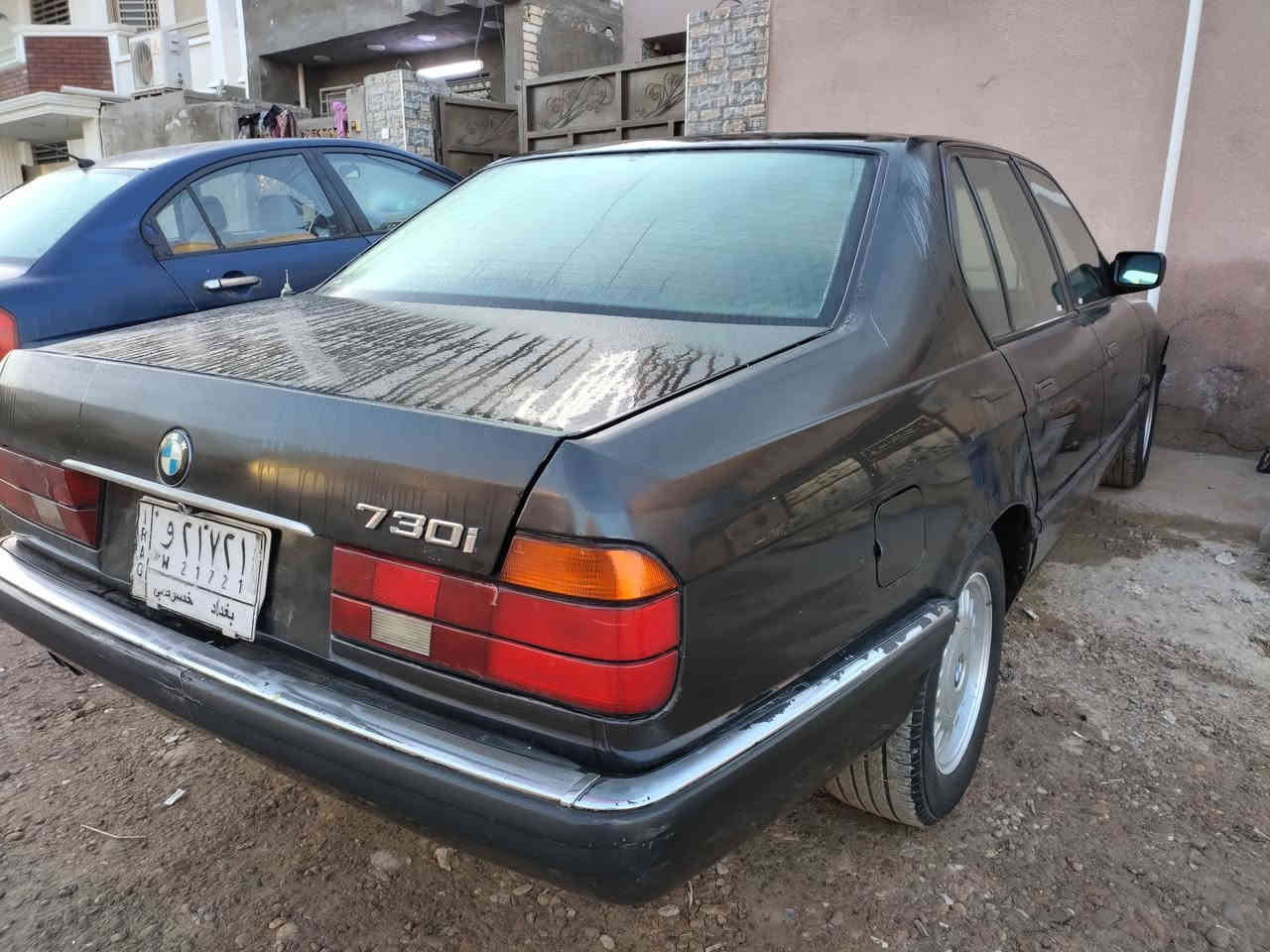 بي ام دبليو اسود كذابي موديل 1991 بغداد حجم 730 محرك 35   داخل اسود جلد دبل جكمجة دبل ايرباك تدفئة تبريد كهربائيات جاهز السعر /50$$ ورقة //***********//
