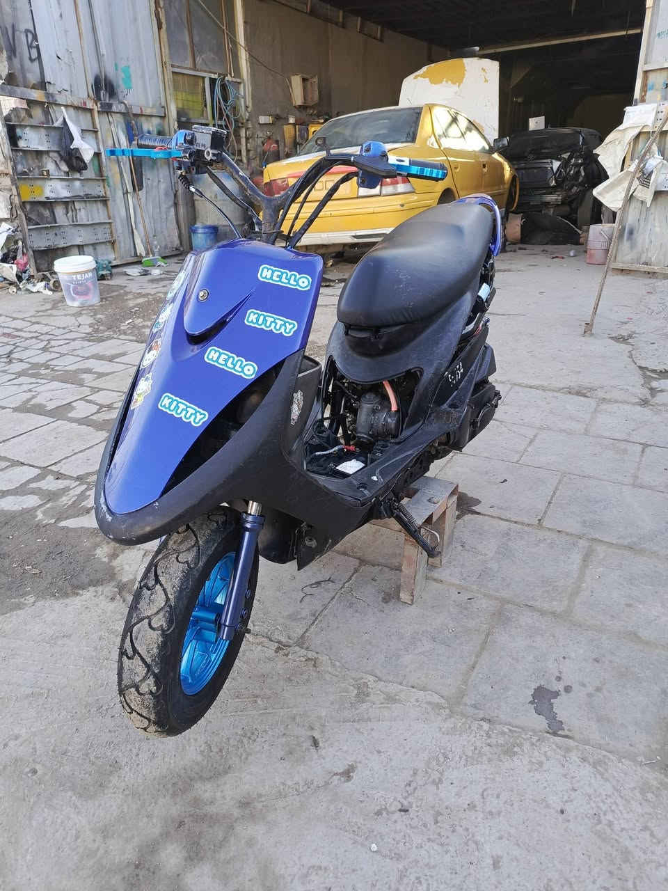 السلام عليكم دراجه ماكس عدله 55مكينه كلجات رياضي  سلف هندر مكاني البياع تقاطع درويش سعره 450 رقم الهاتف ***********
