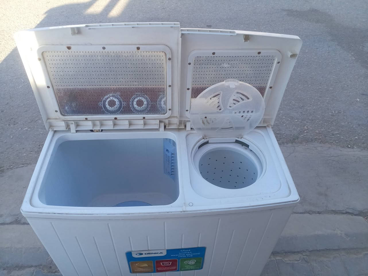 غسالة نوع دنكة حجم كبير نضيفة كلش ما مصلحة كلشي بيهة بلادي
تجي تفحص غسل وتنشيف وتاخذ
السعر ب١٠٠ كربلاء حي الحر بالسوك


**إذا كنت صاحب هذا الإعلان وتريد حذفه لأي سبب، رجاءا أرسل رسالة إلى الدعم الفني**