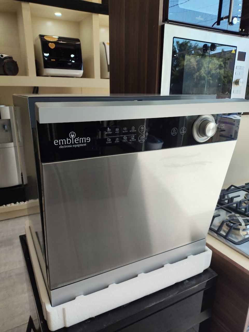 غسالة صحون منضدية + بلت ان حديثة من شركة امبليوم - Embleme 

تقليص في المساحة مع سعة غسل كبيرة

🔺️ ٢ سلات مع ٢ مرشات 
🔺لوحة تحكم LED تعمل باللمس
🔺برامج تنظيف متعددة تشمل غسل الصحون والاواني وتنظيف الفواكه
🔺 خاصية تعقيم بالاشعة فوق البنفسجية وتجفيف بالهواء الحار 
🔺قدرة 1360-1610w
🔺حوض داخلي ستانلس ستيل 
🔺الالوان (اسود، سلفر)
🔺هيتر داخلي لتسخين الماء
 🔺الابعاد ( عرض 55cm، عمق 50cm سم، ارتفاع 59cm)

🔺ضمان سنة من تاريخ الشراء 🔺

‎ يوجد توصيل  لجميع المحافظات 🔺
‎
للحجز والاستفسار يرجى مراسلة الصفحة او الاتصال على الارقام

س آفاق, القادسية


**إذا كنت صاحب هذا الإعلان وتريد حذفه لأي سبب، رجاءا أرسل رسالة إلى الدعم الفني**