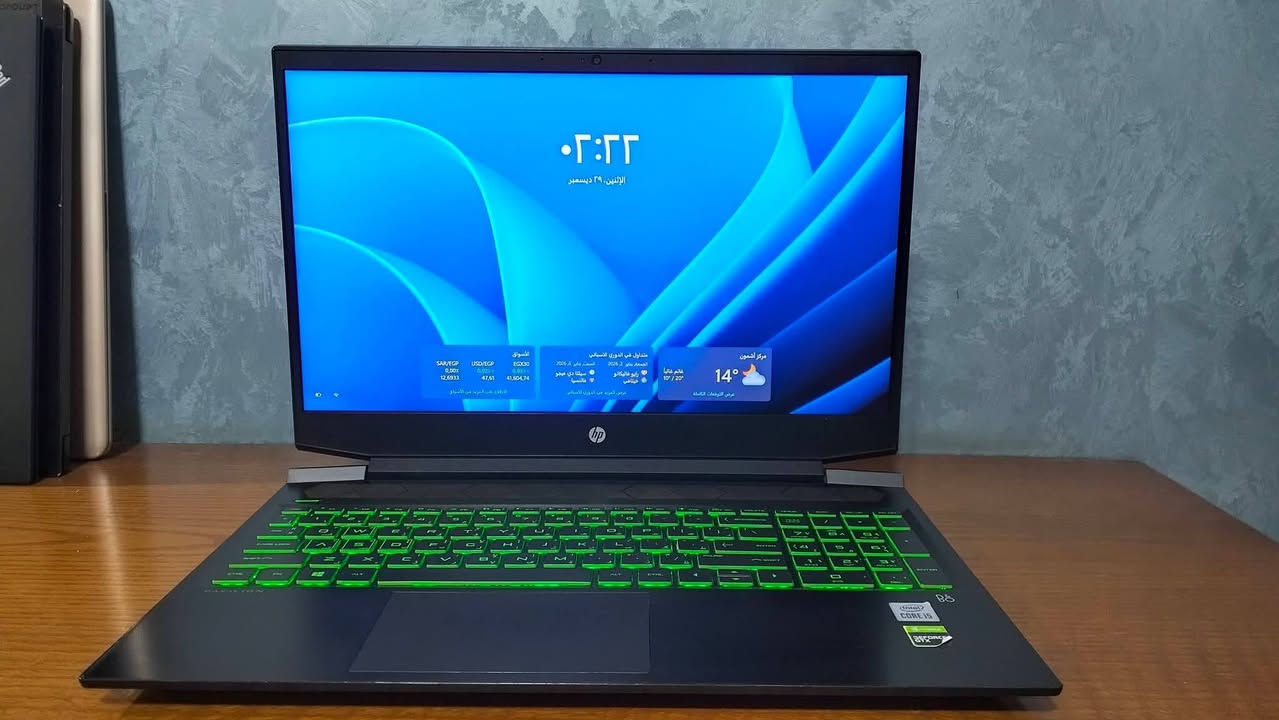 🎮 HP Pavilion Gaming 16-a0021ne
لابتوب جيمينج عملي بشاشة كبيرة 16.1 بوصة وأداء قوي بكارت GTX 1650، مناسب للألعاب والاستخدام اليومي والتصميم الخفيف.

━━━━━━━━━━━━━━━━━━━━━━

🔵 المعالج
Intel Core i5-10300H

💪 4 أنوية / 8 Threads
🔥 من فئة H للأداء العالي
🎮 مناسب للألعاب المتوسطة والبرامج الثقيلة نسبياً

🔵 الذاكرة (RAM)
8GB DDR4

⚡ أداء جيد للاستخدام اليومي
🔧 قابلة للترقية لتحسين الأداء

🔵 التخزين
128GB NVMe SSD
+
500GB HDD

🚀 سرعة في تشغيل النظام بفضل SSD
💾 مساحة تخزين إضافية كبيرة للألعاب والملفات

🔵 الشاشة
16.1 بوصة IPS Full HD
دقة 1920×1080

📺 شاشة كبيرة ومريحة
✨ ألوان جيدة وزوايا رؤية واسعة
🎯 مناسبة للألعاب والمشاهدة

🔵 كروت الشاشة
Intel UHD Graphics
+
NVIDIA GeForce GTX 1650 4GB GDDR6 🔥

🎮 أداء قوي في الألعاب المتوسطة
🎨 مناسب للتصميم والمونتاج الخفيف
⚡ تجربة أفضل بكثير من الكروت المدمجة

🔵 لوحة المفاتيح
⌨️ Keyboard Backlit (مضيء)

🔵 البطارية
🔋 حالة البطارية: 71%

🔵 النظام
Windows 11 أصلي
✅ يتفعل تلقائياً بمجرد الاتصال بالإنترنت

━━━━━━━━━━━━━━━━━━━━━━

🔴 ملاحظة هامة
يوجد أثر تطبيع بسيط في الشاشة يظهر في اللون الأبيض فقط، ولا يؤثر على الاستخدام أو الأداء.

━━━━━━━━━━━━━━━━━━━━━━

🎮 مناسب للألعاب
💻 الاستخدام اليومي والدراسة
🎨 التصميم الخفيف
🎬 مشاهدة المحتوى

━━━━━━━━━━━━━━━━━━━━━━

🛡️ ضمان شهر كامل
🔄 15 يوم استبدال
🚚 متاح الشحن لجميع المحافظات

🔥 شاشة 16.1 + GTX 1650 + أداء قوي = تجربة Gaming عملية بسعر مناسب 🔥


**إذا كنت صاحب هذا الإعلان وتريد حذفه لأي سبب، رجاءا أرسل رسالة إلى الدعم الفني**
