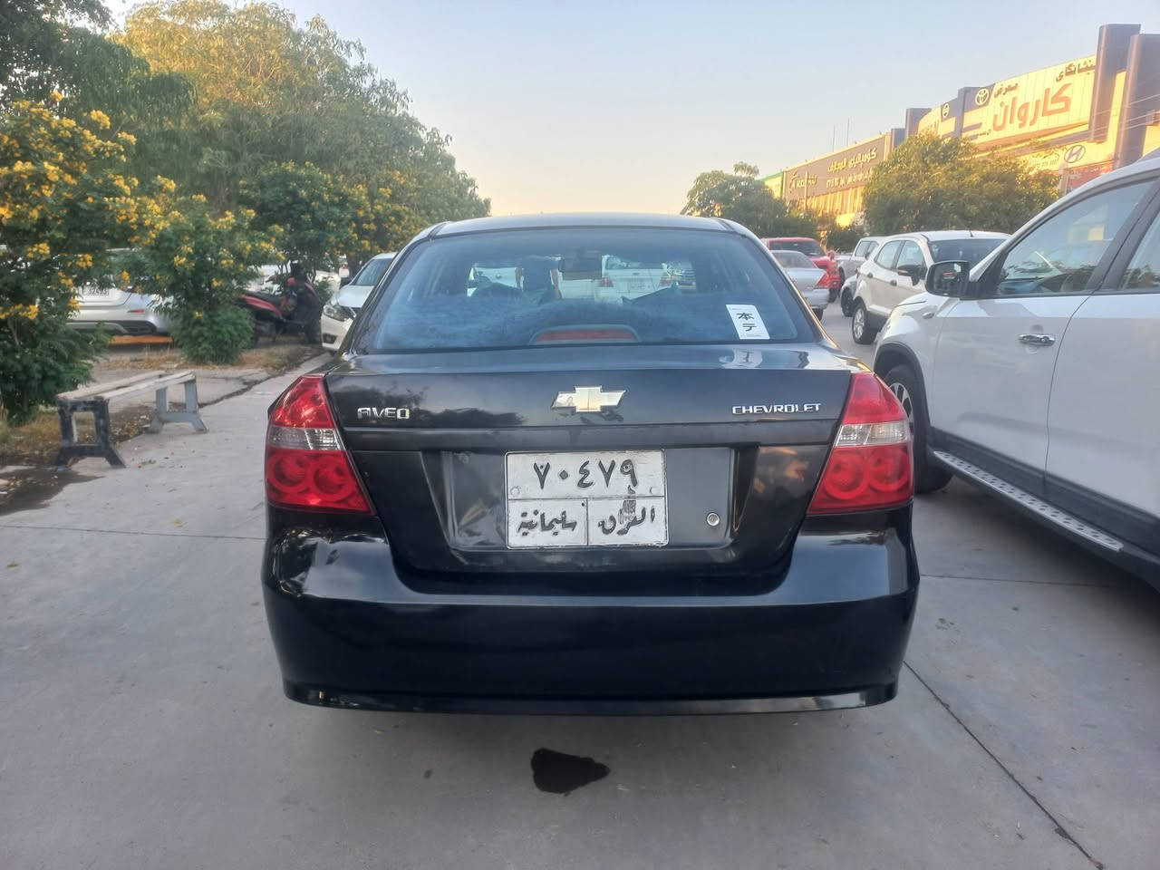 افيو موديل ٢٠٠٩ كير عادي محرك جبير صدر تايرات كوله جديد سياره مابي اي نقص تبريد ثلج  اربع قطع صبغ سبب جراد سونر موجود  رقم سليمانيه السعر ٤٨وبي مجال العنوان كلار ***********
