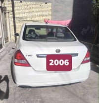 نيسان تيدا 2006 خليجي ارقامها بغداد باسمي السعر 52 وبيها مجال مصبوغة ح...