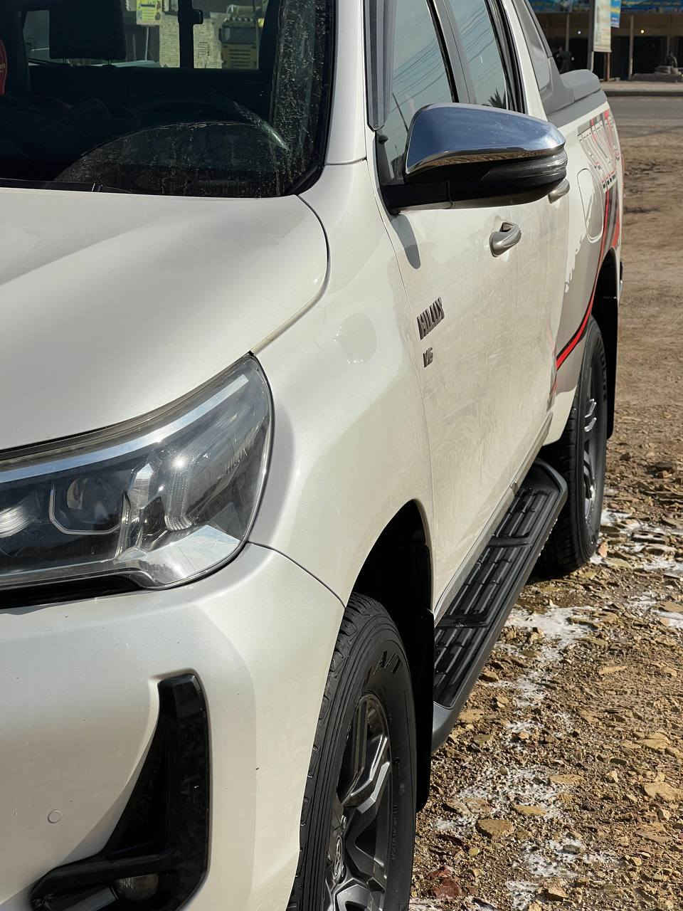 للبيع هيلوكس موديل 2021 TRD محركV6 سياره كفالة عامة رقم سليمانيه تريد تحويل تريد وكاله: السعر 330$:(***********)
