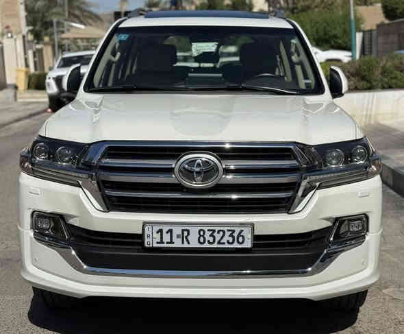 تويوتا لاندكروز 2019 GXR كراند تورنك Grand Touring باب اول فول مواصفات 
وكالة ساس SAS تويوتا العراق 
( صيانتها في شركة SAS فقط )
ماشية 90 الف كيلو
8 سلندر 4600
شاشات خلفية
مقاعد جلد 
مقاعد كهرباء 3 دكم
جنطة كهرباء ( شفط )
حساسات امامي خلفي

السعر 56,500 $
رقم بغداد
مكانها بغداد / شارع فلسطين
***********
