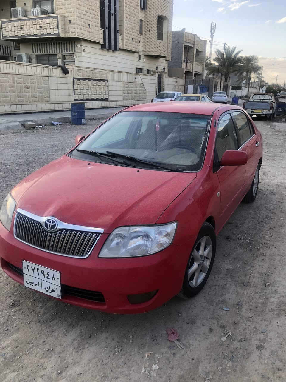 كورلا2006 خليجي محرك 1800 اصل رقم اربيل مكفولة من الصبغ كير محرك شرط السعر105 وبيها مجال او مراوس حسب القناعة الاتصال بالرقم ***********/تكريت القادسية شارع الگراج
