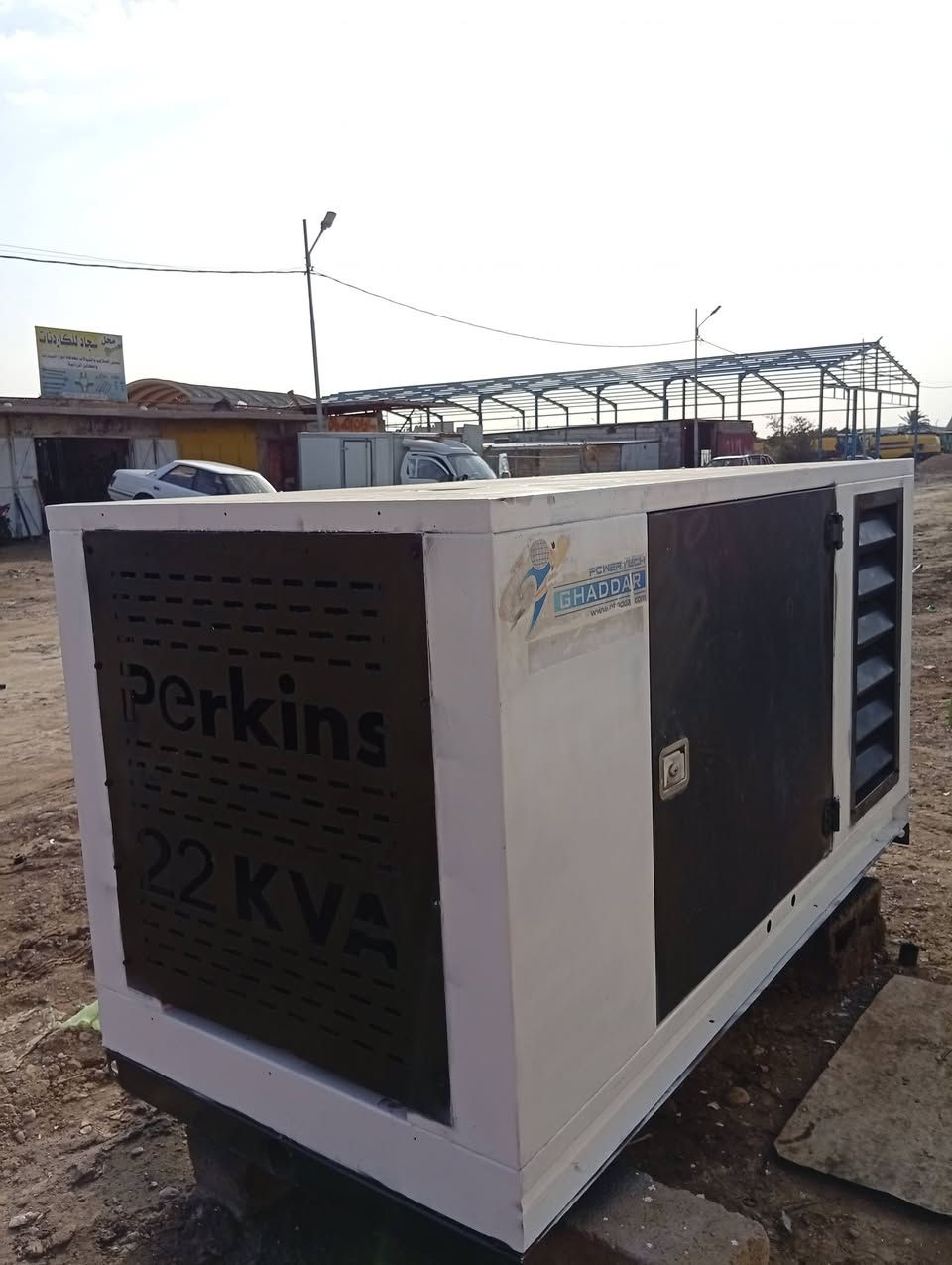 بيركنز انكليزي كاتم 3 بستم سوبر 50 كيفي توليد لوري سومر حديث فول اوتو برودكشن إطفاء وتشغيل كفالة  عامه بسعر 38 ورقة المكان واسط صويره معمل سيف البيضاني للمولدات الحى الصناعي شارع المطحنه ***********
