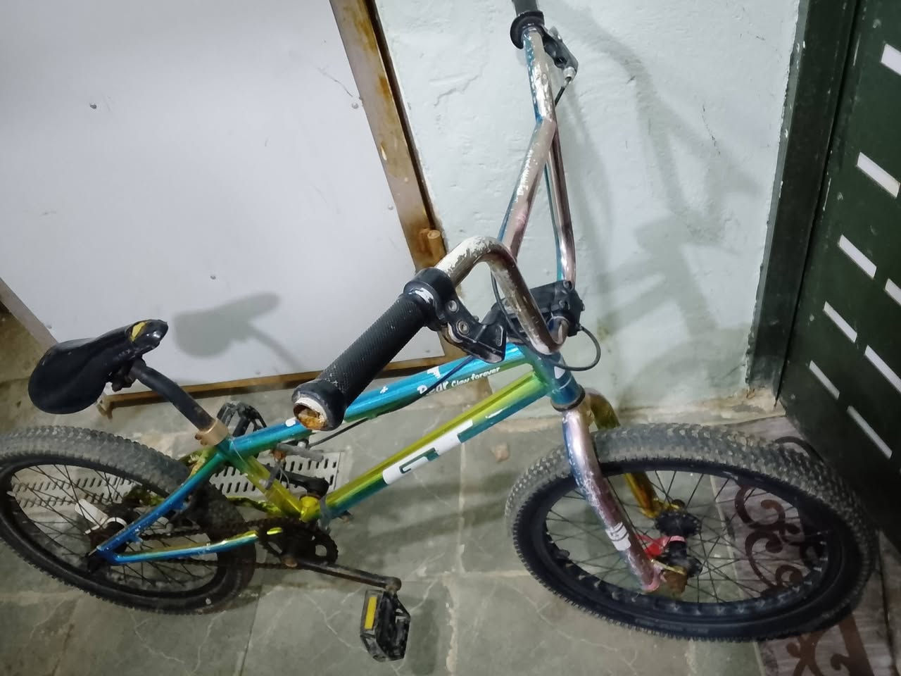 السلام عليكم بايسكل درجه اولى Bmx
نضيف بس بي شخوط قليله 
تايرات جدد 
زنجيل مايخرط ابدد  
سعر البايسكل 70وبي مجال 
مكاني ديوانيه الاسكان خلف المعهد الفني 
الاتصال على الرقم أو مراسلة الصفحه//***********//
