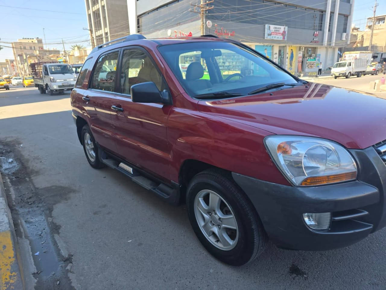 سبورتج خليجي ٢٠٠٨ شادلها محرك جديد ٢٠٠٠ تخم تاير باتري ارضيات جدد فتحه سقف فور ويل دفع رباعي رقم بغداد جديد هزة جديده تحويل مباشر سنويه لغايه ٢٠٣٠ سعر ١٠٨ بيها مجال بسيط بيها بنيد مصبوغ أثر جراد وبارد بسيط بالجاملغ الامامي والباب الخلفي مكلف بالنشر اتصال على ***********
