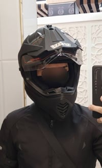 خوذة VGV • علامة DOT • نظارة شمسية داخلية