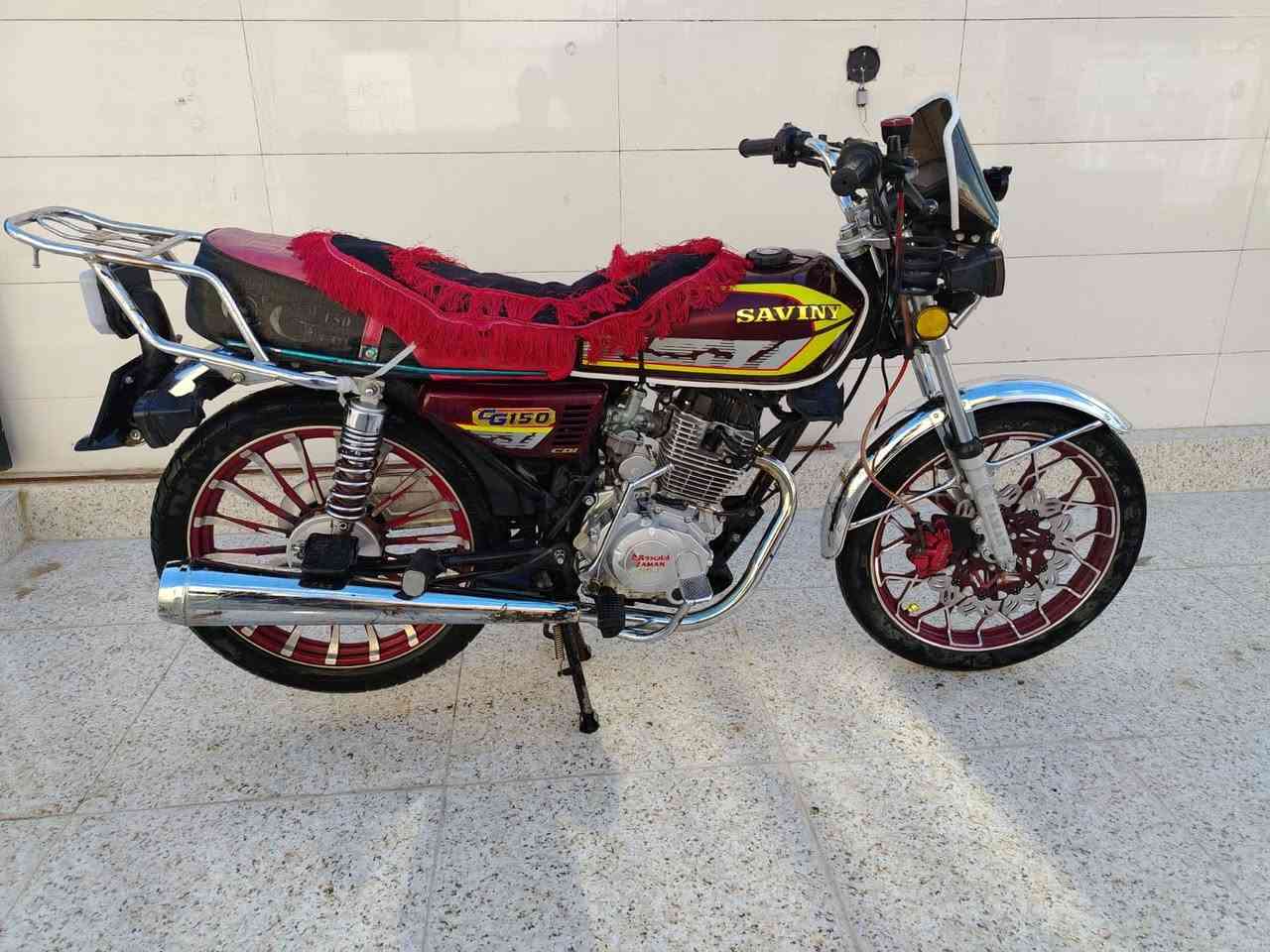 ماطور سيفيان للبيع سعر 575ألف موديل 2025+منفيس اصلي+ حجم مكينه 150Gالعنوان اربيل التواصل عبر الرقم ***********بي واتس
