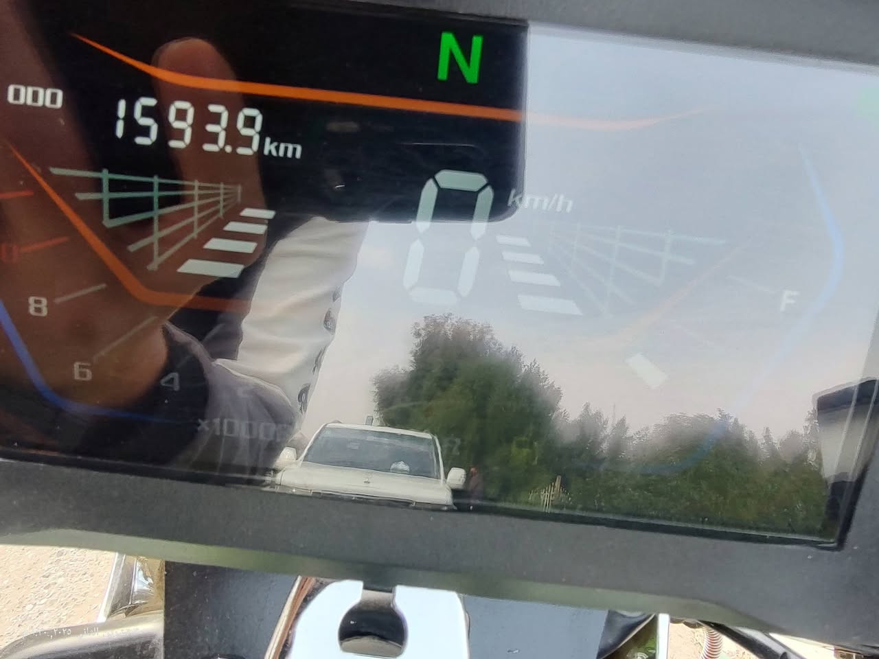 سلام عليكم 
دراجة شايننك للبيع مكمرك وجاهزه 
سعر مليون دراجة جديدة ونصيفه كلش 
واتساب ***********
