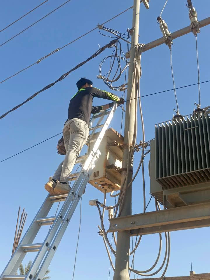 سلام عليكم
تيم مد ولحام جميع انواع الكيبل #القطري وال #شريطي وال #ftth 
 #ومد يوزريه المشروع الوطني
 #وصيانه جميع القطوعات والادامه الكامله للبونات
  #مد والحام بونات جيبون +ايبون  ومد النكات
  #بغداد وجميع محافضات  
***********
