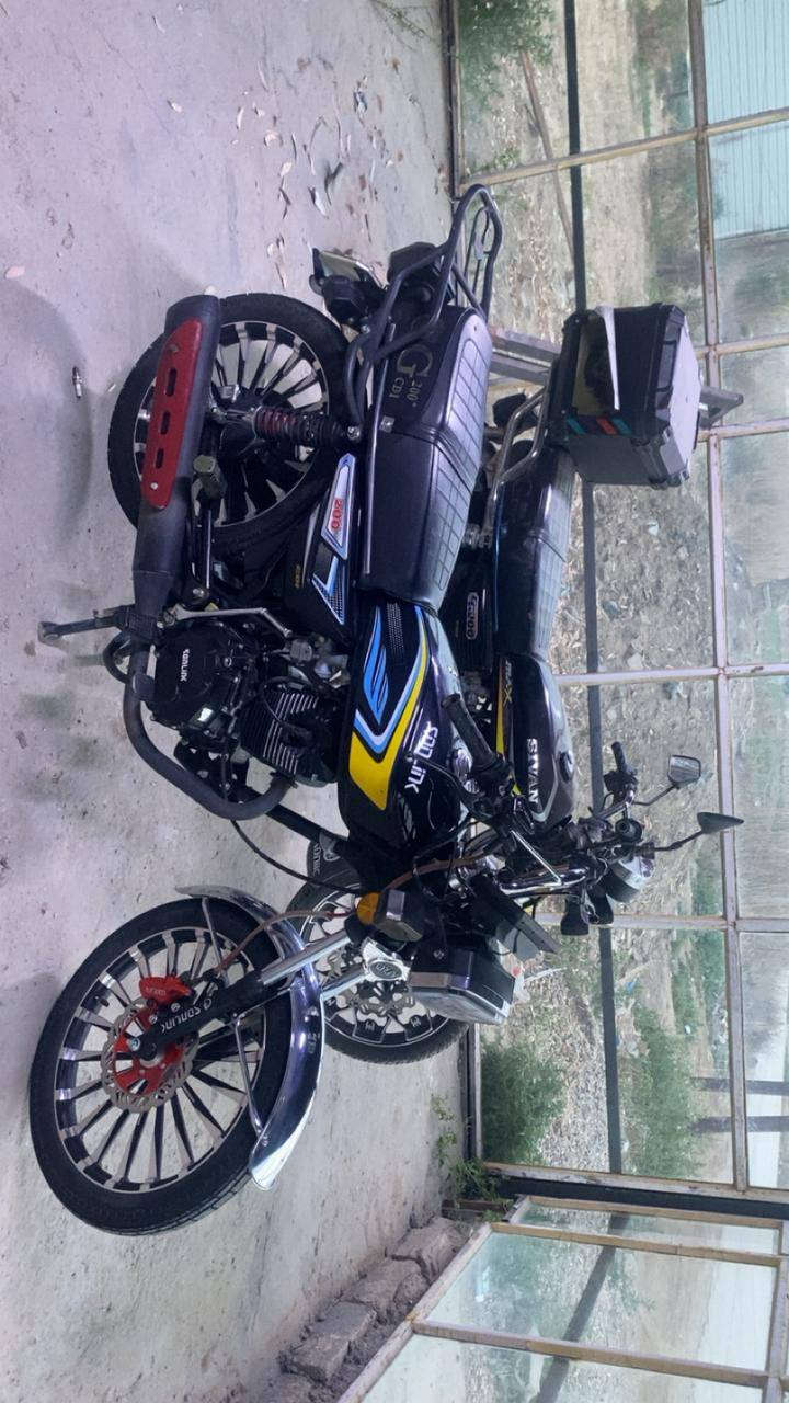 سلام عليكم شباب دراجه ايراني سونك الدراجه كفاله عمامه اوراق اصولي 
مكاني اليوسفيه معمل زينت 
السعر 900وبيه مجال بصيط حك الجيه 
رقم ***********
***********
