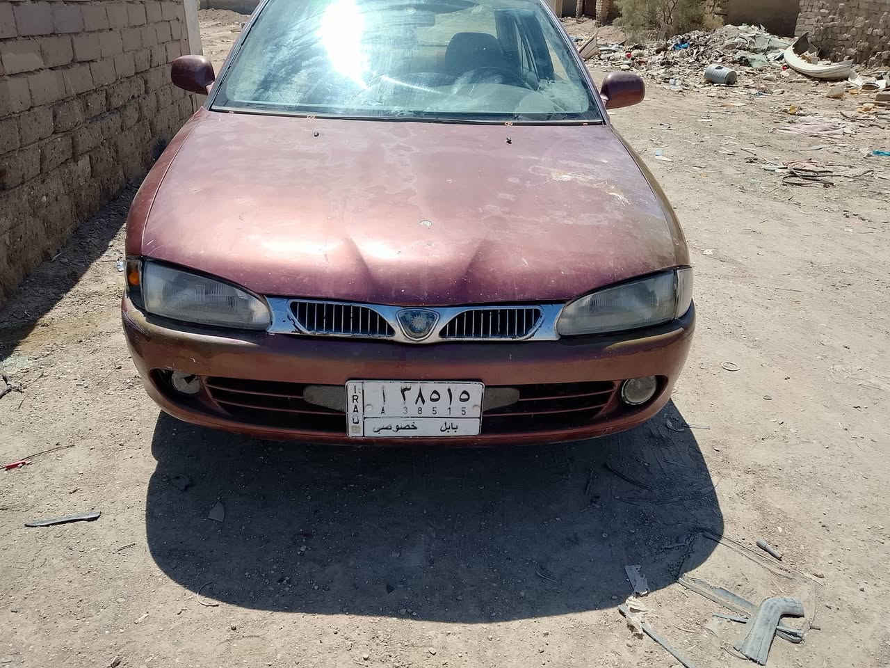 السلام عليكم للبيع او مراوس
بروتون 2004 كير ومكينه اوتو خير من الله 
تبريد شغال تخم تاير كهربائيات باتري كله جديد 
حداديه 40/ 100 تريد تحويل او وكاله حاضر
سنويه منتهيه 24 مكان ذي قار سعر 25 ***********
