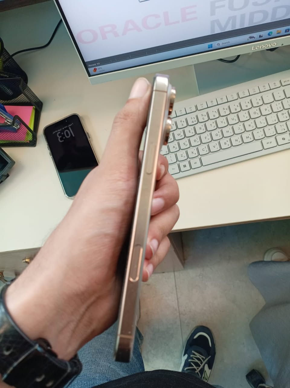 من زمان عنكم  اليوم جايبلكم قطعه اله فول آيفون 16برو ماكس شرق اوسط نضافه 100/100 غرضه كامله مبدل ضهر فقط وشغل وكاله.  وبطاريته 91 والسعر مليون و175 الف وبي مجال  الي مشتري مني يعرف القطع الي ابيعه ونضافتهم وها  ضمانه. سنه انطيك    العنوان النجف الأشرف.


**إذا كنت صاحب هذا الإعلان وتريد حذفه لأي سبب، رجاءا أرسل رسالة إلى الدعم الفني**