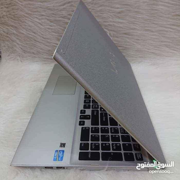 لابتوب Sony vaio UltraBook 15  SVT15115CXS
مواصفات اللابتوب:
• معالج مركزيIntel Core i7-3537U @ 2.00~2.50 GHz
• معالج رسومي (كرت شاشة) مشترك Intel HD Graphics 4000  يقرأ حجم 1.8 جيجابايت
• شاشة 1080×1920 - 8bit Bit Depth  60Hz  لمس بـ10 اصابع 
• ذاكرة وصول عشوائي (رام) 8 جيجابايت (DDR3)
• الهارد الأول (SSD Sata M.2 128GB) & الهارد الثاني (HDD HGST Japan 500GB 7200-RPM)
• لوحة مفاتيح (كيبورد) ممتدة (لوحة أرقام) ضوئية
• نسبة نظافة جيدة 80~90 بالمية
• مع شاحنتها الأصلية + ماوس
السعر  325 ألف وبيها مجال للتعامل
للتواصل فيس/واتساب/تلفون: ***********
عنواني واسط/الكوت وموجود توصيل لكل المحافظات دهل اوران, واسط

