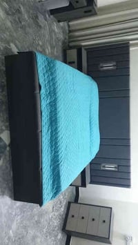 غرفة صنع تركي 11 قطعة لونين (كنتور 6 ابواب + 2 ابواب ملحق) سرير مخزن ه...