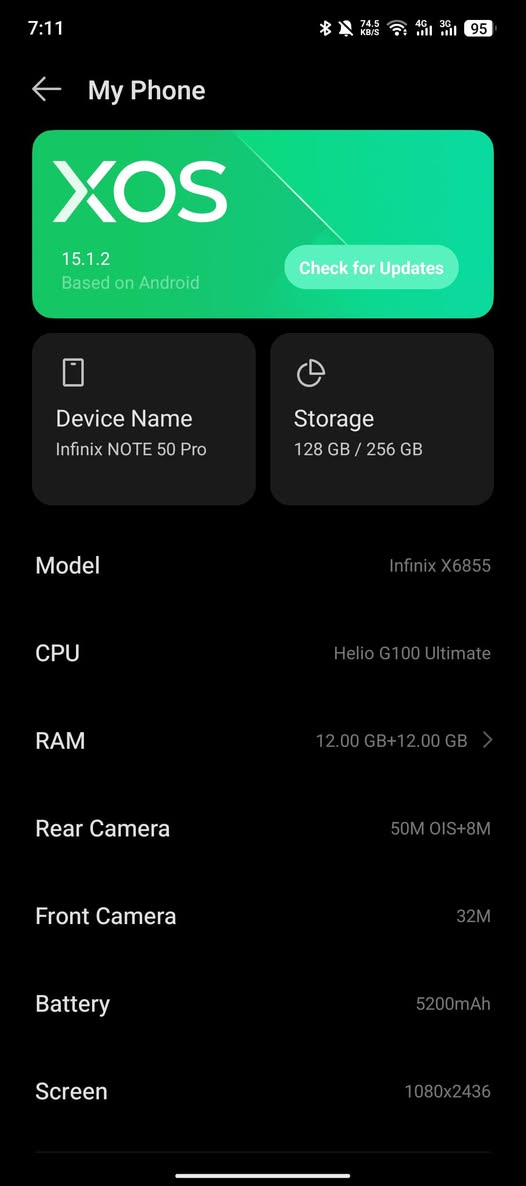 انفنكس نوت 50  برو نسخه البي ام
الله شاهد صار اقل سبوعين من ماخذه يعني اخو الجديد مستخدم قليل كلش

مواصفاته معروفه

ذاكره 256  ،  العشوائيه 24 ركز 12+12 مو 16

البطاريه 5200 ملي امبير + يجي ويا شاحن لاسلكي 30 واط وشحنه العادي 90 واط

الكامره الخلفيه M50+OlS+8M 

الكامره الاماميه 32M

الشاشه 144 هيرتز + بصمه مدمجه بلشاشه

الله شاهد اخذته قبل اقل السبوعين بـ 340 لحد يكسر بسعره الله يخليكم 

السعر275 قفل قفل مابي مجال ابد 274ميرهم 

لحد يعاملني فدوه اروحلكم السعر ثاتب

يرهم مراوس شعندك نزل 

عنواني بغداد الكرخ

رقمي ***********
