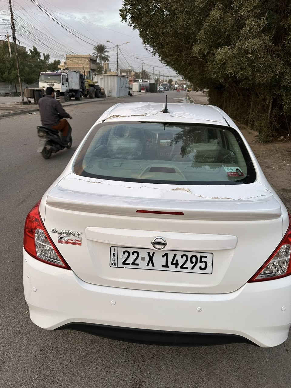 سلام عليكم نيسان ٢٠٢٥ كفاله عامه سياره جديده أي شي ما بيها ماشيه ١٥ ألف  كفاله عامه لا صبغ ولا بارد مكاني بغداد جميله شارع خير الله السعر ١٢٨ بيها مجال بسيط رقم الموبايل ***********
