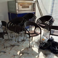 أغراض مطعم شويه تسكام مال مسكوف  عدد 2 مال دجاج فحم  كراسي عدد 18 شاشه...