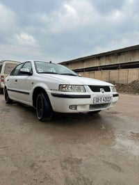 سمند موديل 11 رقم بابل انكليزي شرط لامداور  سياره كفاله من ضربه وصبغ و...