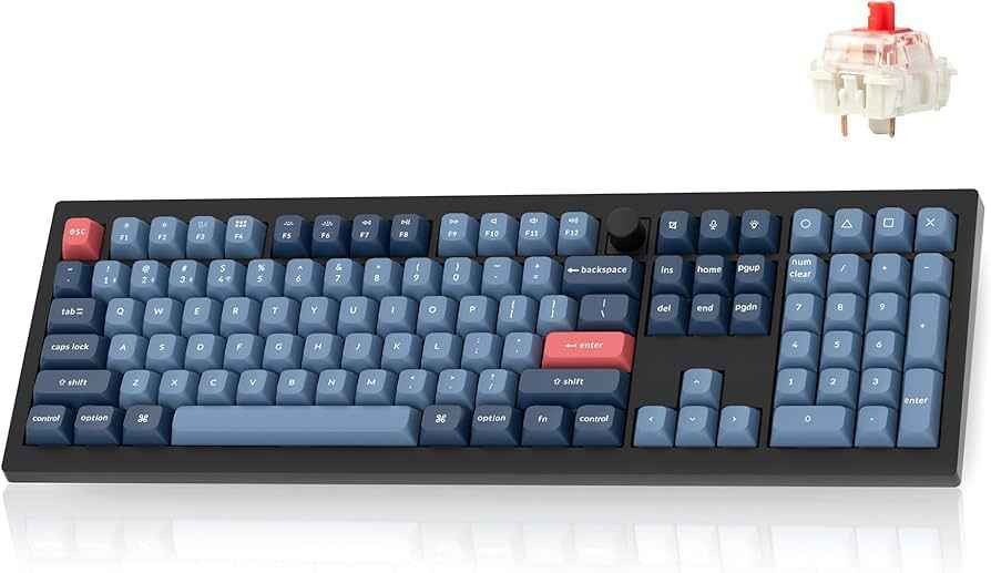 Keychron V6 Max Wireless Custom Mechanical Keyboard, 2.4 GHz Bluetooth QMK Full-Size Layout RGB with Hot-swappable Gateron Red Switch Compatible with Mac Windows Linux أربيل, العراق


**إذا كنت صاحب هذا الإعلان وتريد حذفه لأي سبب، رجاءا أرسل رسالة إلى الدعم الفني**