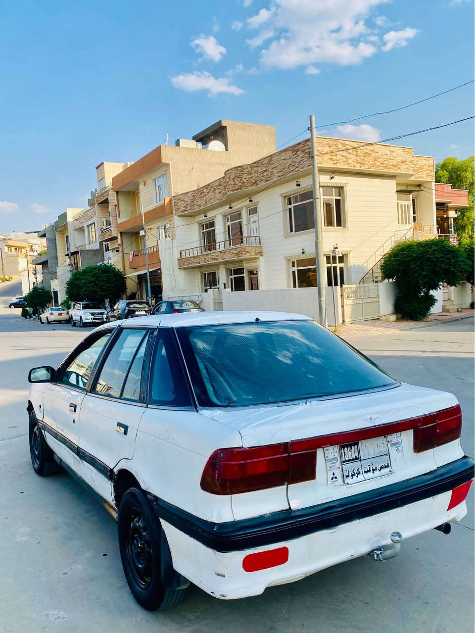9 گەلاو معامەلە 
 مستەربۆشی 
مۆدێل 1990
سەنەوی حاسیبە بە شەرتی ئەوەلیات 
گێرو مەکینە پرۆتۆن نۆزل مەرخوب 
بە شەرتی گێرو مەکینە زۆر زۆر مەزبوتە دوکەلی نیە 
دەعمو لێدراوی نیە خایسی نیە 
موسو براوەی بە شەرت 
چوار تایەو ویلی تازەی لەسەرە 
کارەبای مەزبوتە 
سعری 9 گەلاو معامەلە 
بۆ زانیاری زیاتر پەیوەندی بکەن 
*********** السليمانية, العراق
