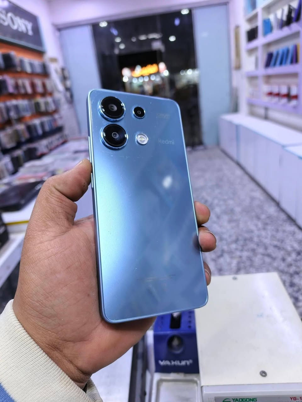 السلام عليكم
ريدمي نوت 13 
ذاكره ٢٥٦ 
جهاز نضيف ومكفول 
الوان سمائي
سعره 180الف وبي مجال


**إذا كنت صاحب هذا الإعلان وتريد حذفه لأي سبب، رجاءا أرسل رسالة إلى الدعم الفني**