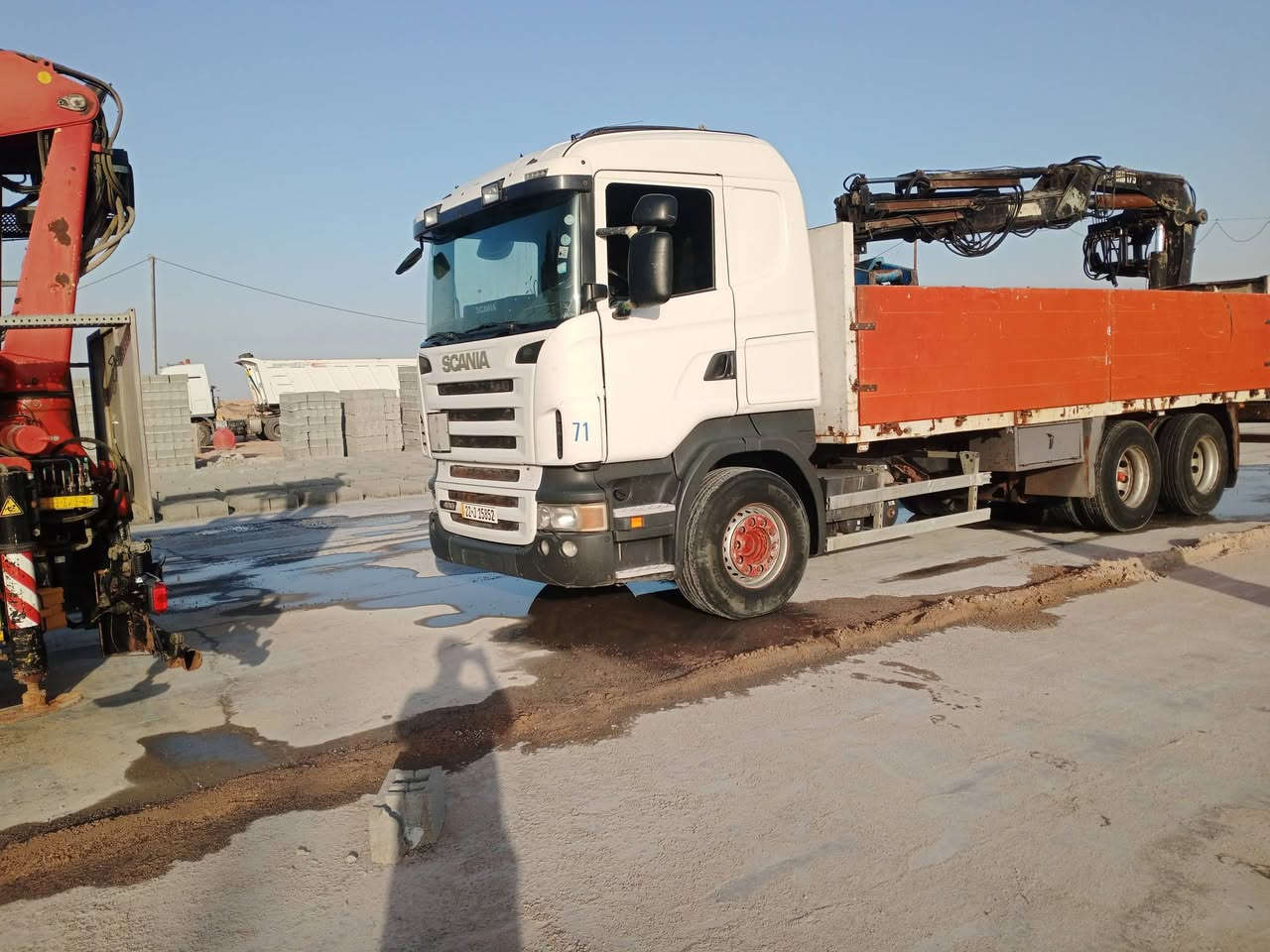 سلام عليكم سكانيه كرين البيع مديل2008كرين هياب مكفول كفاله عامه ***********
