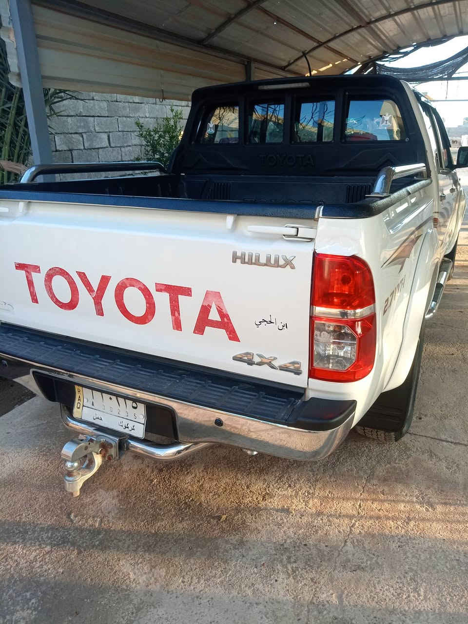 السلام عليكم ورحمة الله وبركاته هايلوكس ١٣ سعودي فور ويل رقم كركوك مكفوله سعرها ٢٢٥ وبيها مجال قليل مكان السياره الحجاج ***********
