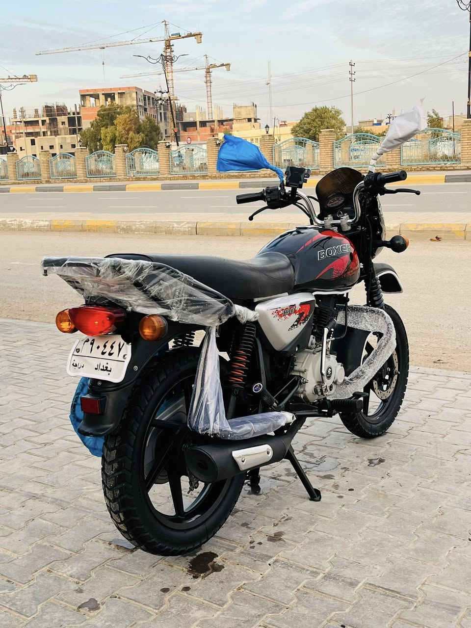 يالله سلام عليكم بوكسر موديل 2023 مرقم لوحه وسنوية بغداد 
دراجة مكفوله كفاله عامه برغي مابيها نقص مكينه مكفولة جيب فيتر وافحص 
العنوان ديالى بعقوبة 
بيع بالنقد والقصط ماستر رافدين فقط 
***********

