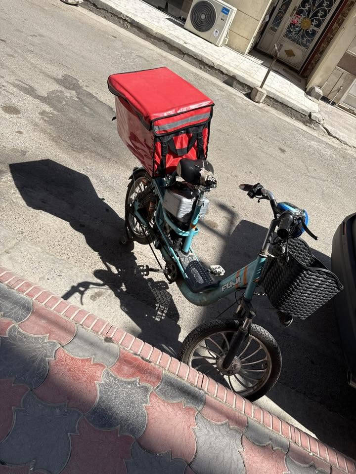 دراجة شحن بايسكل نوع فوجي موديل٢٠٢١ للبيع فقط
السعر ١٧٠ الف وبي مجال للشراي 
مكاني بغداد الدورة اي استفسار هذا رقمي *********** ومتواجد على الواتساب
