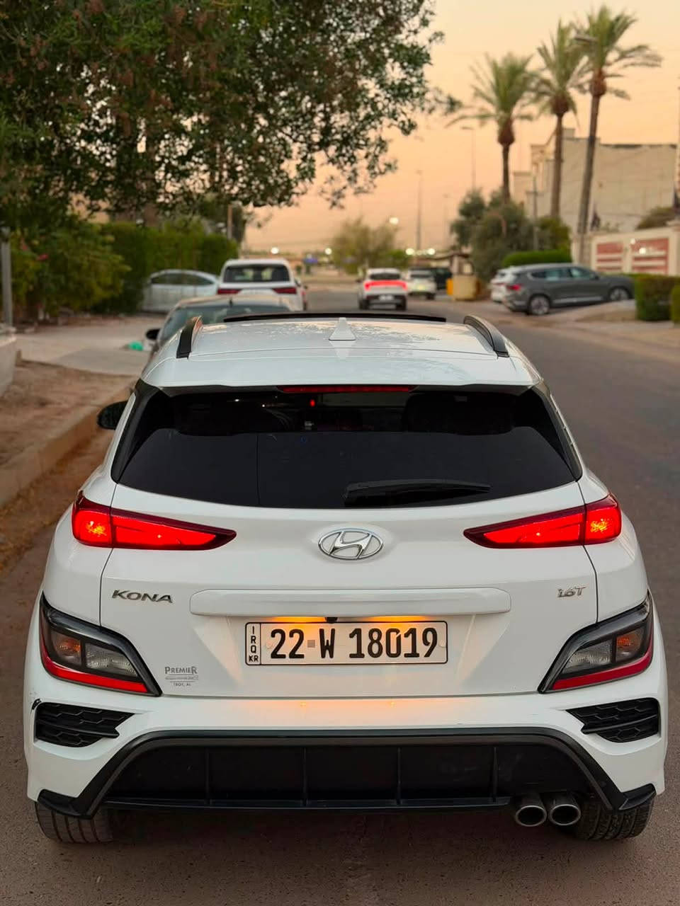 فقط. بيع.     بيع  مستعجل
مكان بغداد. السعر. 142.     ***********
هيونداي كونا 2023. وارد امريكي 
كفالة من صبغ وتبديل     بسمي شخصين 
سونار. مرفق فقط بارد   سيارة بدون صبغ تبديل
حادث سرقة جاملغ  ونفسة شادي 
المواصفات: 🔥
1- فتحة سقف
2- بصمة تشغيل وأبواب + تشغيل عن بعد
3- كامرة خلفية
4- شاشة كبيرة
5- تحكمات ستيرن
6- شاشة داتاشو
7- كشن السايق كهرباء
8- كشنات جلد + تدفئة 
9- مانع انزلاق
10- إشارات بالمرايا الجانبية
11- تحديد مسار
12- شاحن موبايل وايرلس
13- ثلاث أنظمة قيادة
14- سماعات Infinity
15- رادارات
16-  لدات  مامية 
17- ستيرن  Z سستم 
18- بلوجكتر
19- سبير منازل
موقع السيارة بغداد
