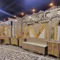 غرفه طابقين • ٦ابواب • نقوش CNC