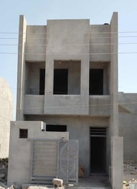 هيكل للبيع الديوم ب3000 100 متر طابقين واجه 5 ونزال20   متكون من غرف ن...